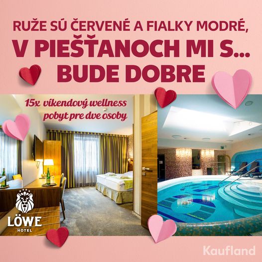 Súťaž o relaxačný víkend v hoteli Löwe