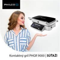 Súťaž o kontaktný gril PHILCO PHGR 9000