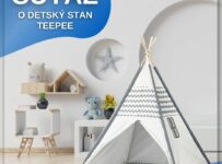 Súťaž o obľúbený detský stan v tvare indiánskeho teepee