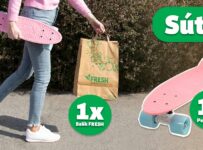 Súťaž o ružový pennyboard a FRESH balík pre celú rodinu