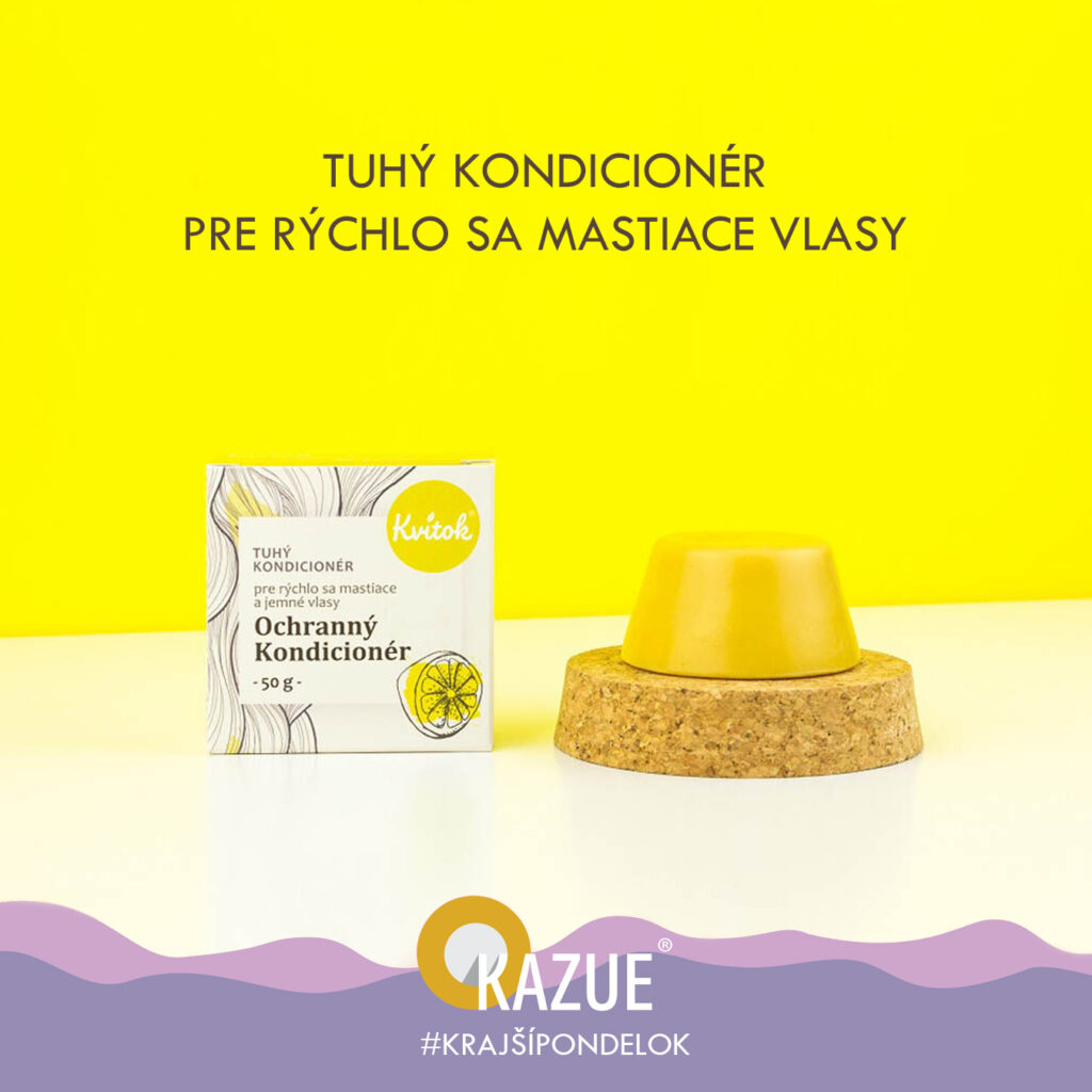 Súťaž o slovenskú kozmetiku - tuhý kondicionér od firmy Kvitok