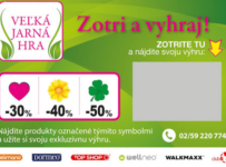 Veľká jarná hra Top Shop, zotri a vyhraj!