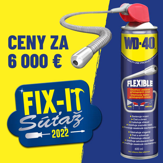 Veľká súťaž s WD-40 o ceny za 6000€