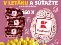 Súťaž o 150 nákupných poukážok Kaufland v hodnote 100€