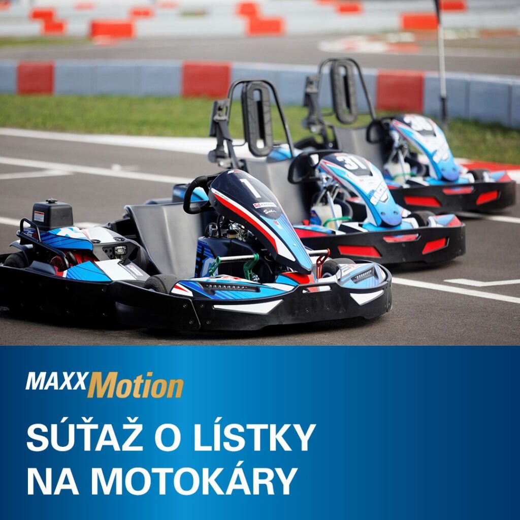 Súťaž o 30 poukážok na motokáry na Slovakia Ringu