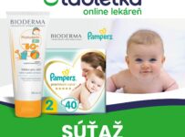 Súťaž o balíček Pampers a Bioderma