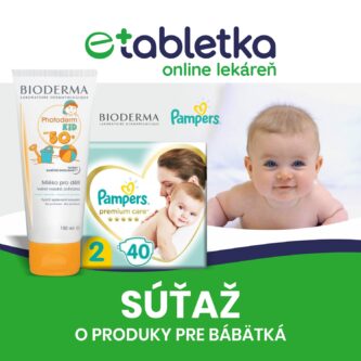 Súťaž o balíček Pampers a Bioderma