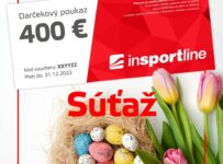 Súťaž o darčekový kupón inSPORTline v hodnote 400€