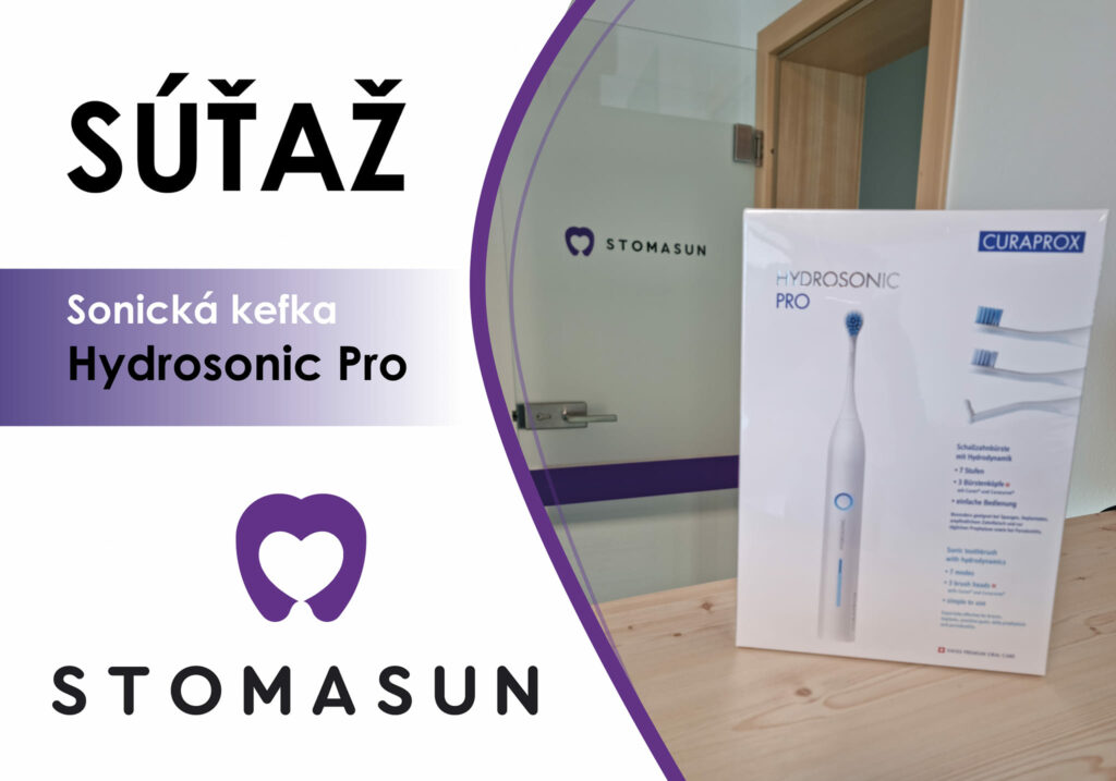 Súťaž o sonickú kefku Curaprox Hydrosonic Pro