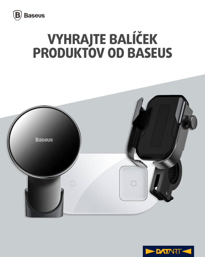 Súťaž o tri produkty Baseus