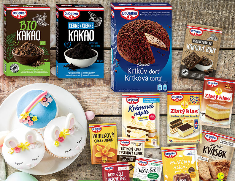 Veľkonočná súťaž o 3 balíčky Dr.Oetker