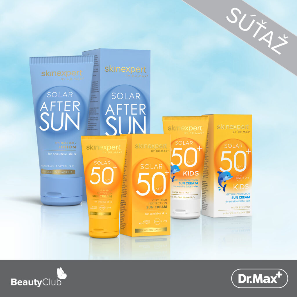 Súťaž o 2 x balíček produktov Skinexpert by Dr.Max SOLAR