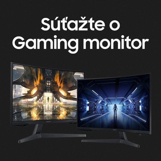 Súťaž o 27" Odyssey Gaming monitor G55T