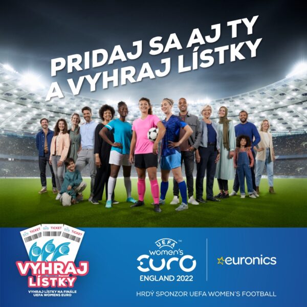 Súťaž o 2x zájazd na finálne EURO WOMEN 2022 v Londýne