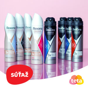 Súťaž o dámsky antiperspirant Fresh a pánsky Cobalt dry