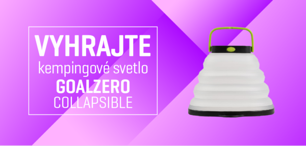 Súťaž o kempingovú solárnu lampu GOALZERO