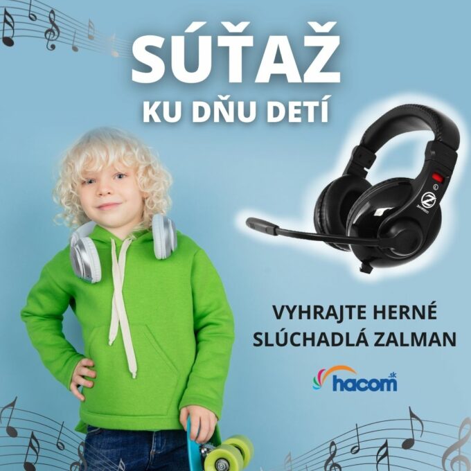 Súťaž o moderné slúchadlá Zalman s mikrofónom