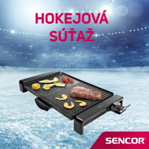 Súťaž o stolný gril Sencor SBG 108BK