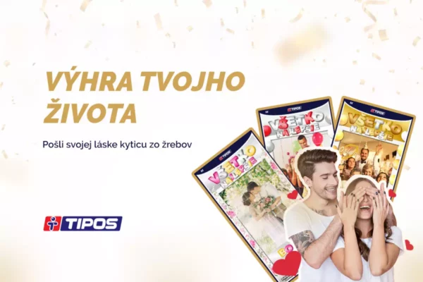 Vyhraj kyticu zo žrebov pre svoju lásku