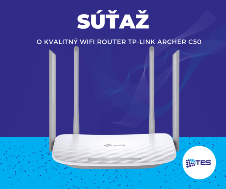 Súťaž o WiFi Router TP-Link Archer C50