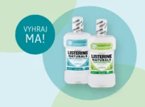 Súťaž o balíček 12 ks ústnej vody LISTERINE® Naturals