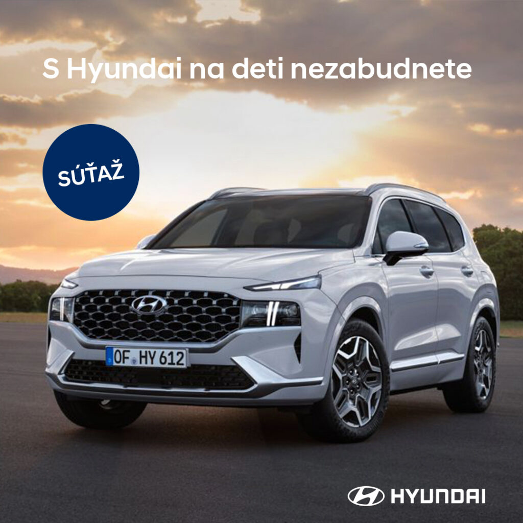Súťaž o nový Hyundai SANTA FE na týždeň s plnou nádržou