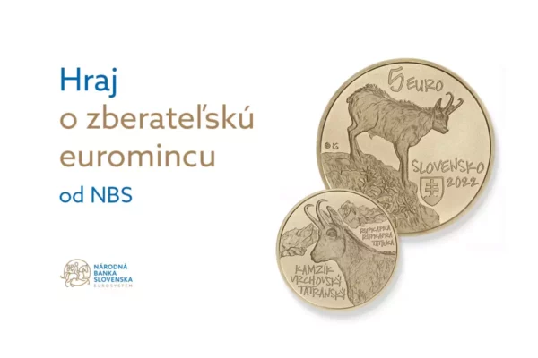 Súťaž o zberateľskú euromincu od NBS