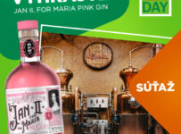 Vyhrajte fantastický Jan II for Maria Pink Gin 37,5% 0,7l