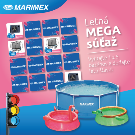 Marimex Letná MEGA súťaž o 5 bazénov
