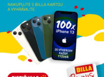 Nakúpte s Billa kartou a hrajte o 100 smartfónov iPhone 13