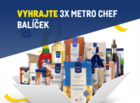 Súťaž o 3 x METRO Chef balíček v hodnote 50€