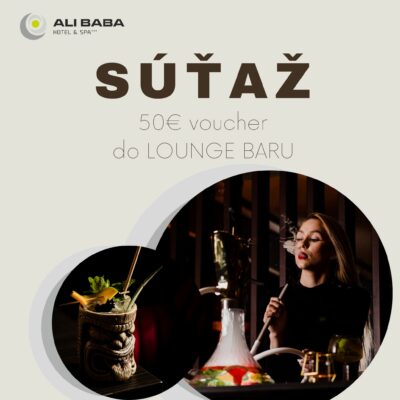 Súťaž o 50€ voucher na konzumáciu v Lounge Bare