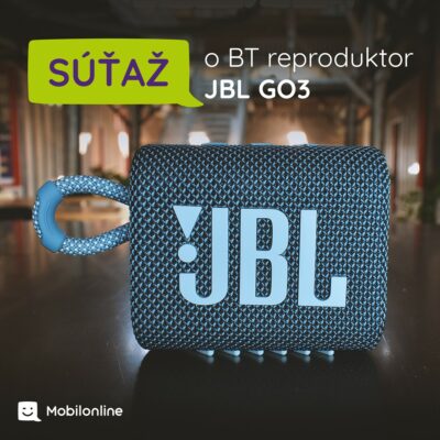 Súťaž o Bluetooth reproduktor JBL BO3
