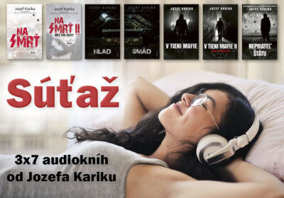 Súťaž o audioknihy Jozefa Kariku️