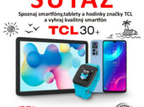 Súťaž o kvalitný smartfón TCL 30+
