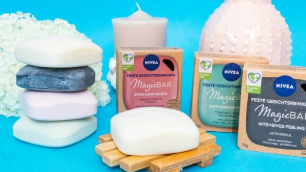 Súťaž o nové čistiace pleťové mydlá MagicBar od Nivea