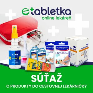 Súťaž o produkty do cestovnej lekárničky