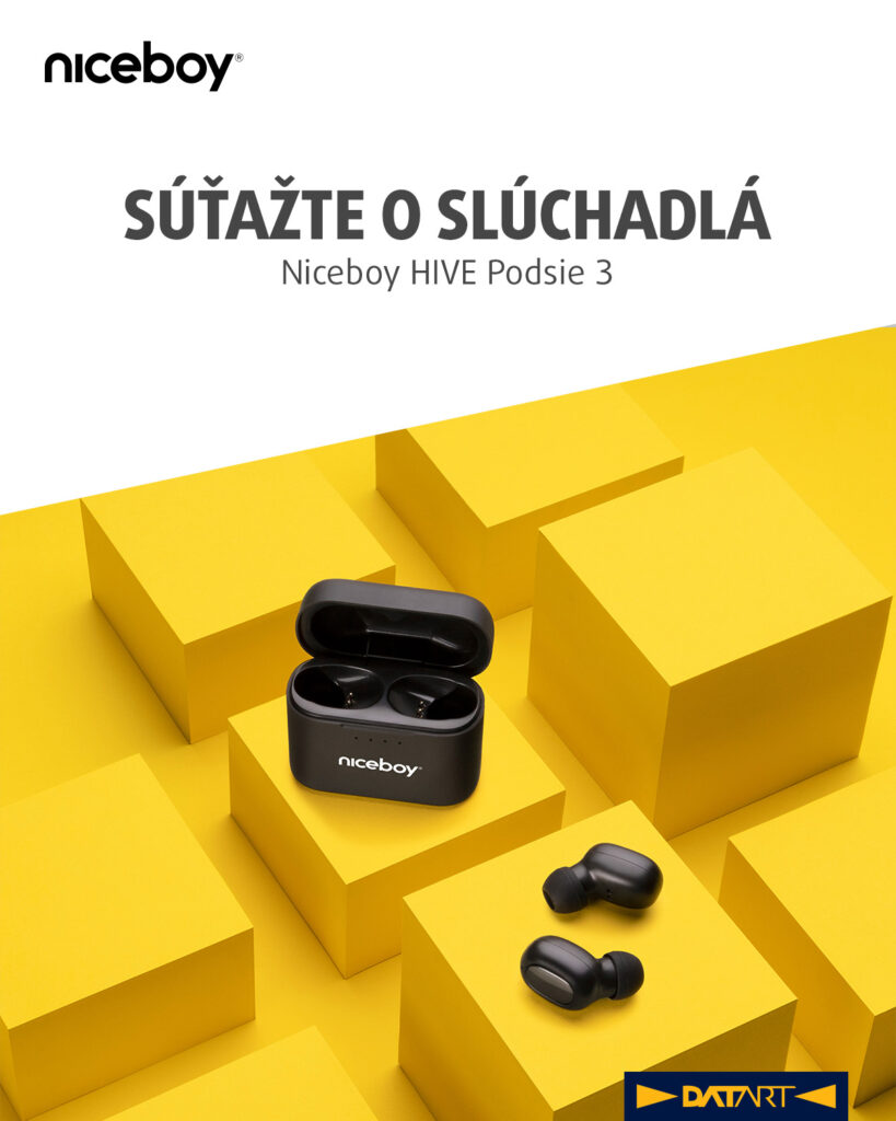 Súťaž o slúchadlá Niceboy HIVE Podsie 3