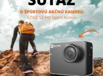 Súťaž o športovú akčnú kameru Ezviz S2 HD
