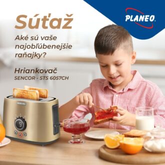 Súťaž o štýlový hriankovač SENCOR STS 6057CH