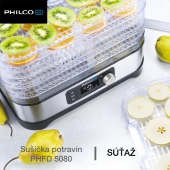 Súťaž o sušičku potravín Philco PHFD 5080