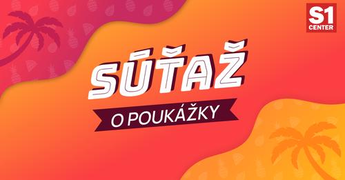 Súťažte s S1 Center Hlohovec o 6 poukážok na nákup