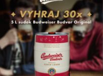 Súťaž o 30 x 5 l súdok Budweiser Budvar Original