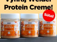 Súťaž o 3x Weider Protein nátierky s príchuťou slaného karamelu