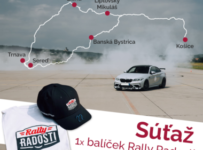 Súťaž o balíček Rally Radosti