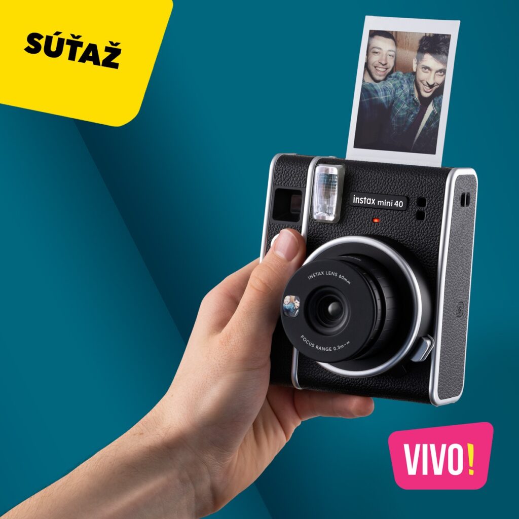 Súťaž o instantný fotoaparát Fujifilm Instax Mini