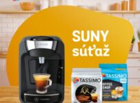 Súťaž o kávovar TASSIMO BOSCH Suny