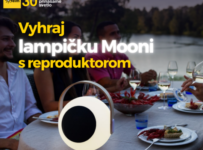 Súťaž o lampičku Mooni s reproduktorom