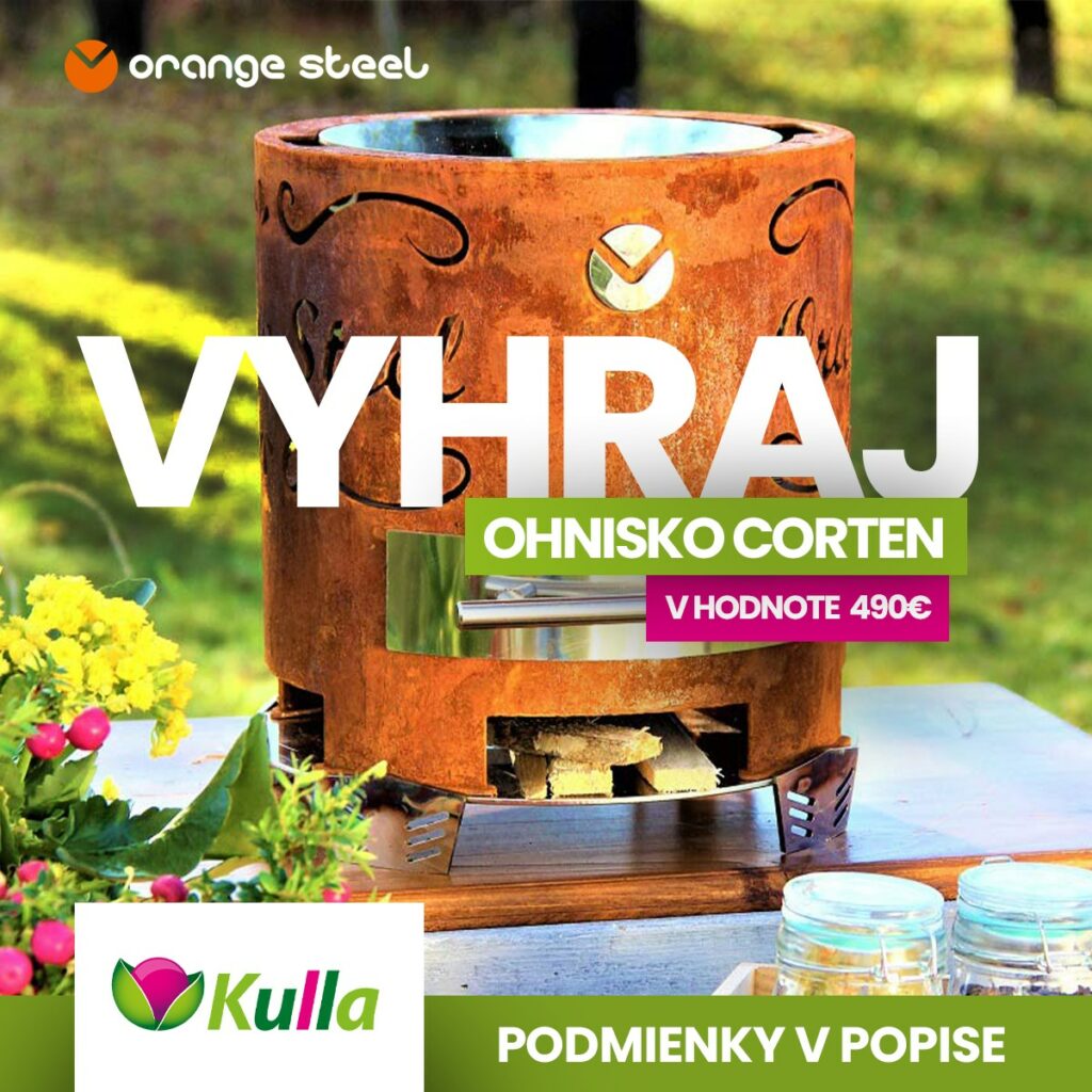 Súťaž o ohnisko Corten v hodnote až 490€
