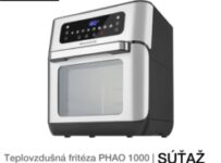 Súťaž o teplovzdušnú fritézu PHILCO PHAO 1000